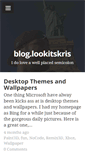 Mobile Screenshot of lookitskris.com